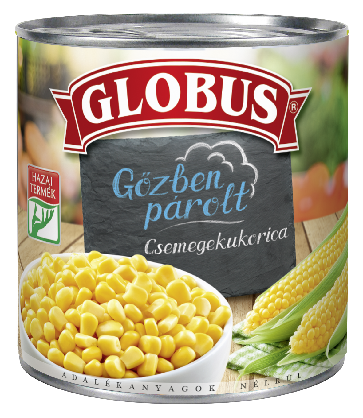 Globus Morzsolt csemegekukorica vákuumzárású 2120g/1775g